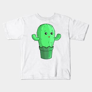 Cartoon cactus Kids T-Shirt